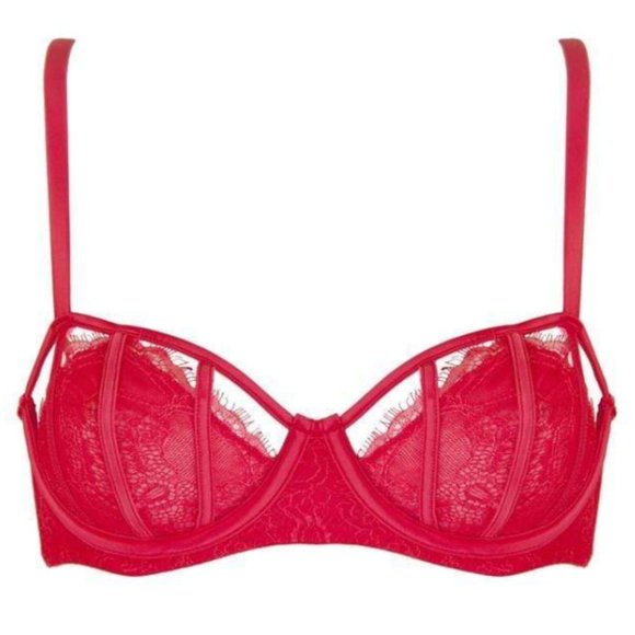 Playful Promises Other - Playful Promises | Angelina Red Lace Bra